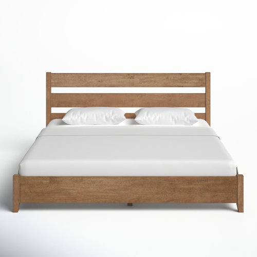 Marwood Slatted King Platform Bed & Reviews Birch Lane